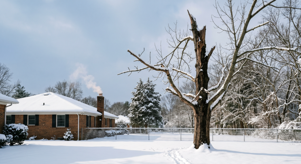 The Trees Most Likely to Fall During a NJ Winter Stormg
